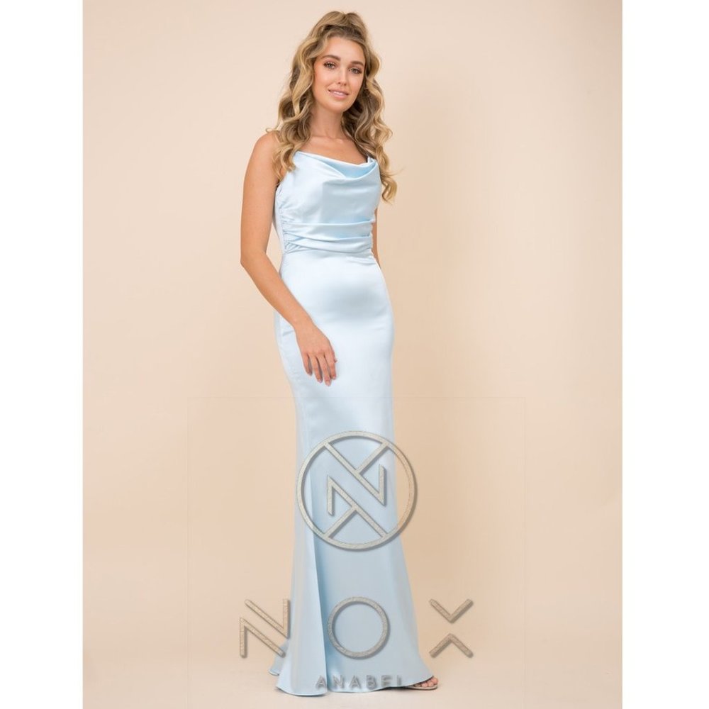 BEAUTIFUL DRESS-C302-LIGHT BLUE